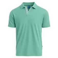 Playera polo Bibo Dry color Aqua