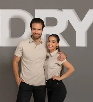 Playera polo Bibo Dry para uniforme de trabajo